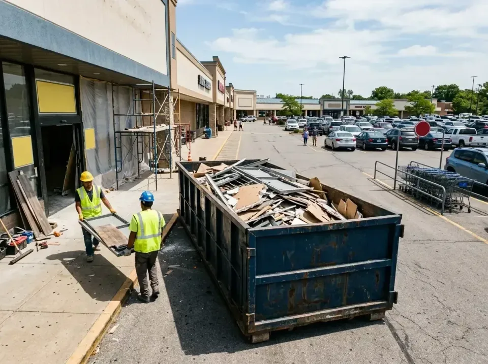 retail-store-renovation-debris-003 — frequently asked questions, Roll-off Dumpster Rentals in Reston, VA